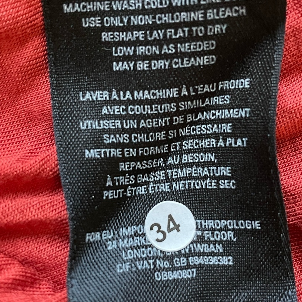 Anthropologie Maeve Yvette Ruched Wrap Dress Size XS - Picture 7 of 8